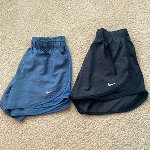 SET OF 2 NIKE RUNNING SHORTS